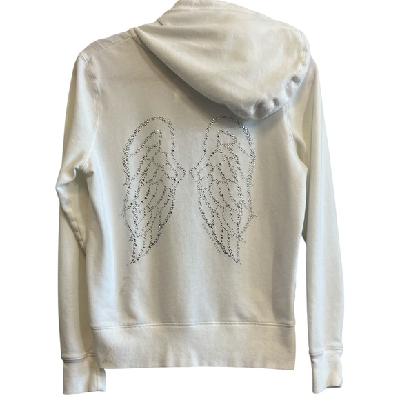 Victoria's Secret SuperModel Essentials Collection White Hoodie - Picture 1 of 6